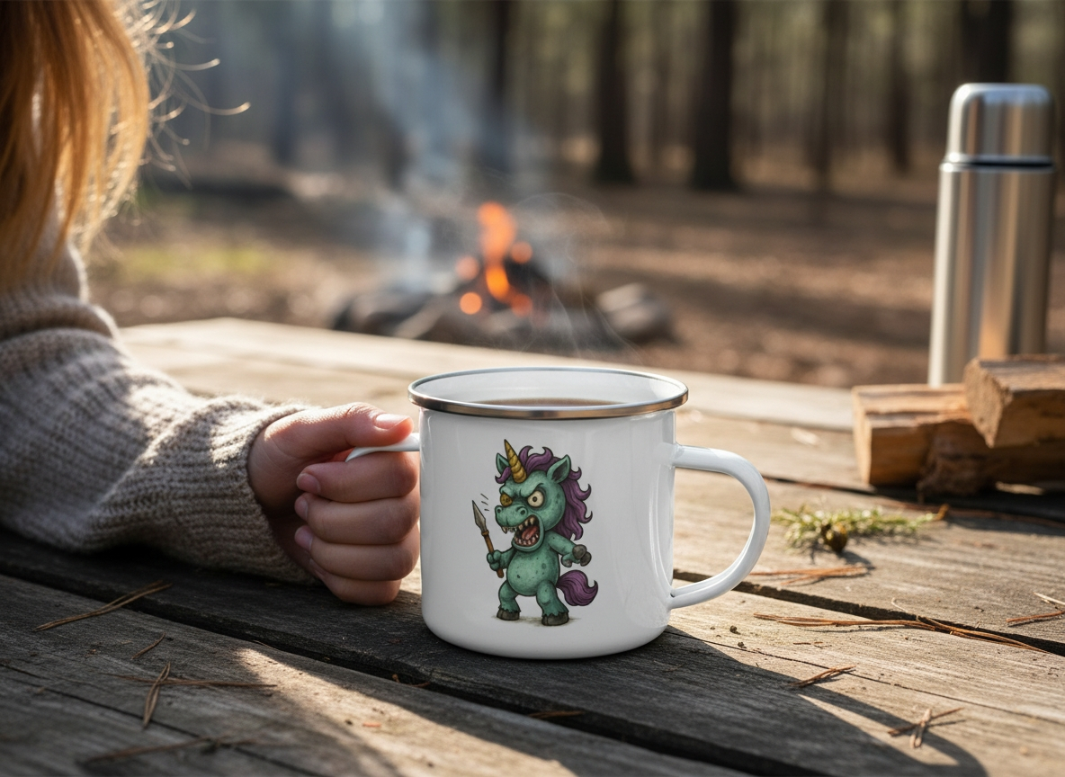 Dexter Hornridge – Enamel Mug