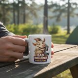 BAD INFLUENCE DOWN ERE - GOAT - White glossy mug