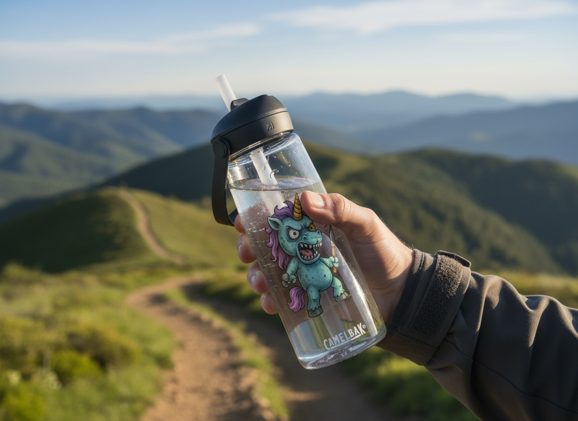 Dexter Hornbridge - Flip straw water bottle