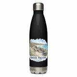 Minack Theatre Cornwalls Scenic Amphitheatre – Stainless Steel Water Bottle black 17oz left — Cornish Treasures