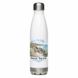 Minack Theatre Cornwalls Scenic Amphitheatre – Stainless Steel Water Bottle white 17oz left — Cornish Treasures