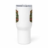 Cornish Calm – Travel Mug with a Handle white 25oz front — The Brutally Honest Collection