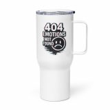 404 Emotions Not Found - Travel mug with a handle