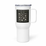 Unknown Snackers – Travel mug with a handle