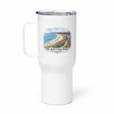 Loe Bar & Loe Pool Cornwall – Travel mug with a handle