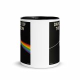 Dark Side of the Spoon – Mug with Color Inside black 11oz front — Snack Tracks - The Ultimate Parody Album Collection