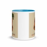 Aladdin Sane Carrot Parody Glass –Mug with Color Inside – Mug with Color Inside blue 11oz front — Snack Tracks - The Ultimate Parody Album Collection