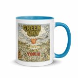 Green Lay Yokie Parody Mug with Color Inside