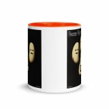 Bean Rhap – Mug with Color Inside orange 11oz front — Snack Tracks - The Ultimate Parody Album Collection