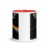 Dark Side of the Spoon – Mug with Color Inside red 11oz front — Snack Tracks - The Ultimate Parody Album Collection