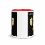 Bean Rhap – Mug with Color Inside red 11oz front — Snack Tracks - The Ultimate Parody Album Collection
