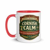 Cornish Calm – Mug with Color Inside red 11oz left — The Brutally Honest Collection