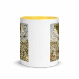 Green Lay Yokie Parody Mug with Color Inside – Mug with Color Inside yellow 11oz front — Snack Tracks - The Ultimate Parody Album Collection