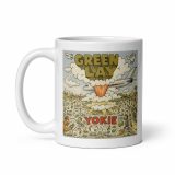 Green Lay Yokie Parody Mug – White Glossy Mug white 11oz handle on left — Snack Tracks - The Ultimate Parody Album Collection