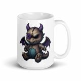 Ashfanf – White Glossy Mug white 15oz handle on right — Cursed Plush Co