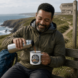 Dad Joke Loading - Enamel Mug