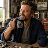 Dad’s Favourite Mug - Black Glossy Mug