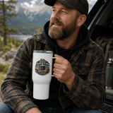 Dad’s Favourite Mug - Travel mug with a handle
