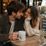Too Soft For This – White glossy mug