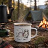 Small Panic Bunny - Enamel Mug