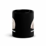 Emotionally Floppy – Black Glossy Mug black 11oz front — The Floppy Collection