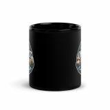 World’s Okayest Cornish Dad - Black Glossy Mug