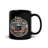 Dad’s Favourite Mug - Black Glossy Mug
