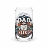 Dad Fuel - Can-shaped glass