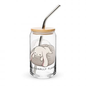 Emotionally Floppy – Cute Relatable Bunny Design