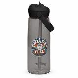 Dad Fuel - Flip straw water bottle