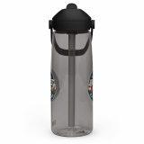 World’s Okayest Cornish Dad - Flip straw water bottle