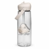 Too Soft For This – Flip straw water bottle