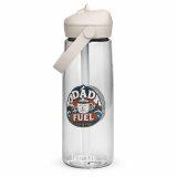 Dad Fuel - Flip straw water bottle