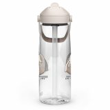 Emotionally Floppy – Flip Straw Water Bottle clear left — The Floppy Collection