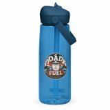 Dad Fuel - Flip straw water bottle