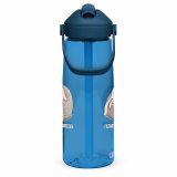 Emotionally Floppy – Flip Straw Water Bottle oxford blue right — The Floppy Collection