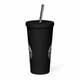 Dad Fuel - Insulated tumbler with a straw