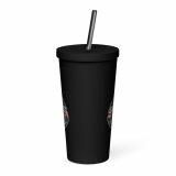 World’s Okayest Cornish Dad - Insulated tumbler with a straw