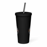 World’s Okayest Cornish Dad - Insulated tumbler with a straw