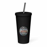 World’s Okayest Cornish Dad - Insulated tumbler with a straw