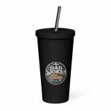 Dad Joke Loading - Insulated tumbler with a straw