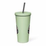 Dad Fuel - Insulated tumbler with a straw