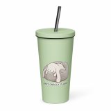 Emotionally Floppy – Insulated Tumbler with a Straw mint 20oz left — The Floppy Collection