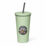 Dad Joke Loading - Insulated tumbler with a straw
