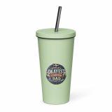 World’s Okayest Cornish Dad - Insulated tumbler with a straw