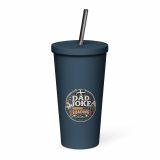 Dad Joke Loading - Insulated tumbler with a straw