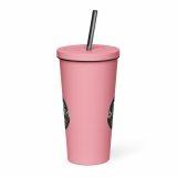 Dad Joke Loading - Insulated tumbler with a straw