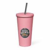 Dad Joke Loading - Insulated tumbler with a straw