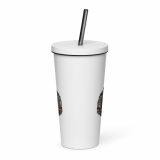 Dad’s Favourite Mug - Insulated tumbler with a straw