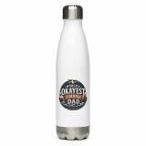 World’s Okayest Cornish Dad - Stainless steel water bottle